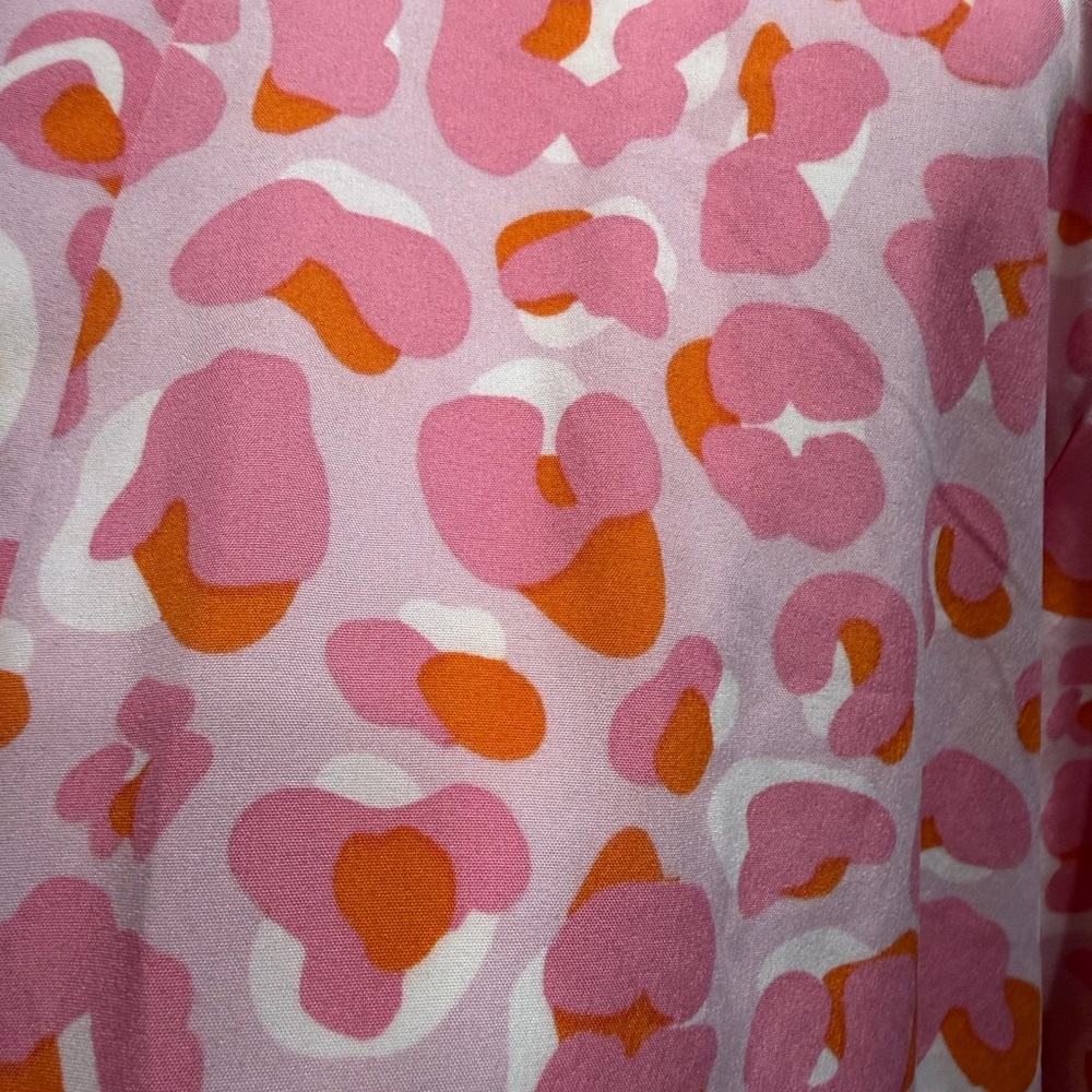 Michelle McDowell Pink/Orange Flowy Tiered Dress…. - Picture 12 of 12